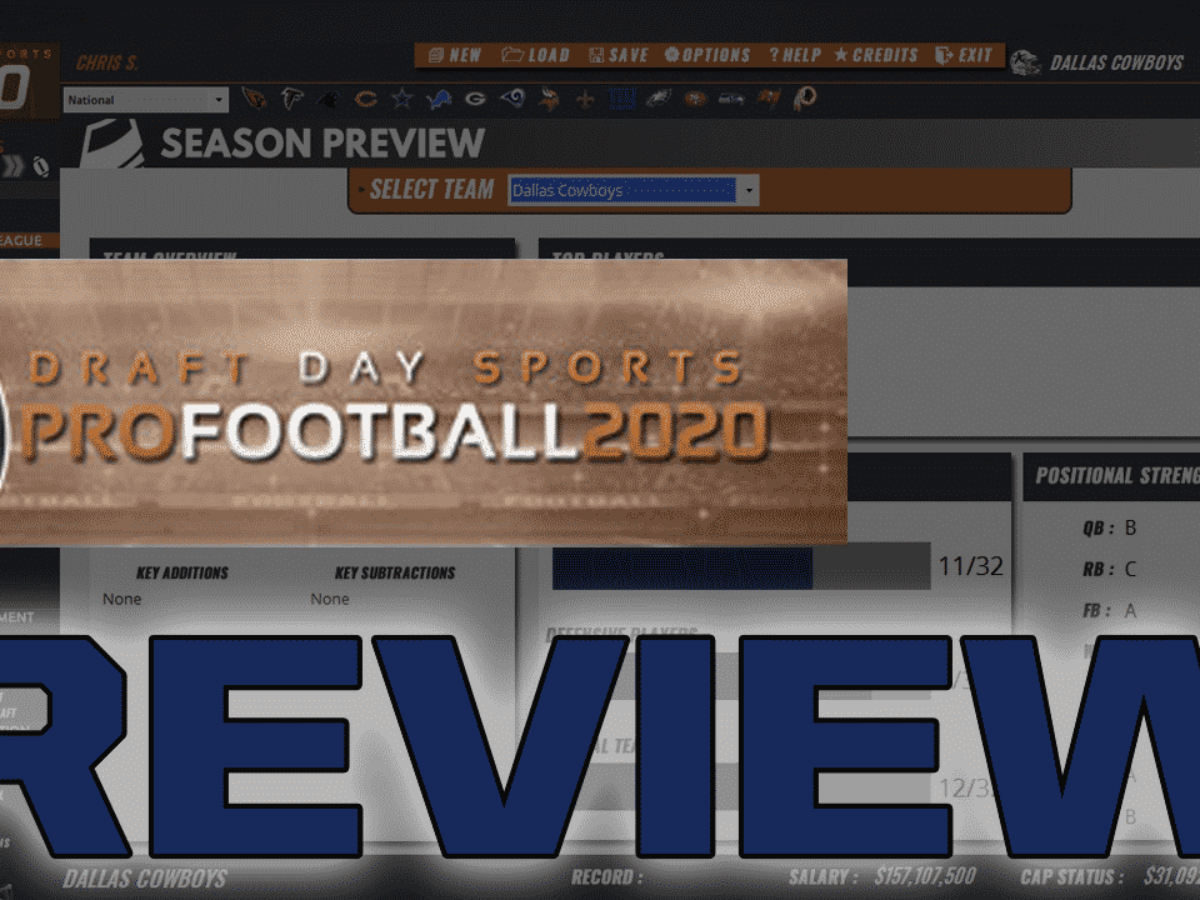 draft day sports pro football 2021 review